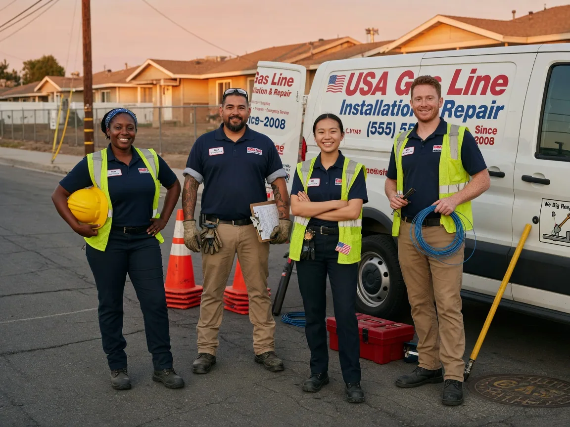 Gas Line Installation company in Brady, TX